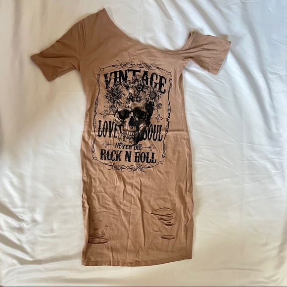 Distressed Dress - Picture 3 of 5